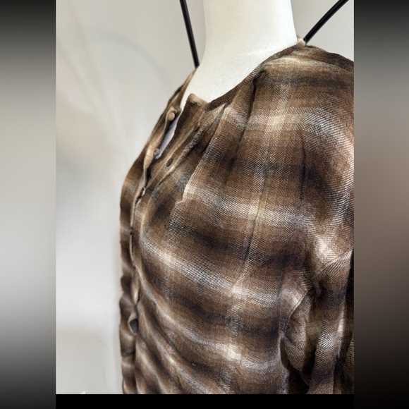 Zara plaid blouse - Picture 7 of 13